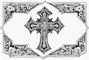 cross tattoo idea