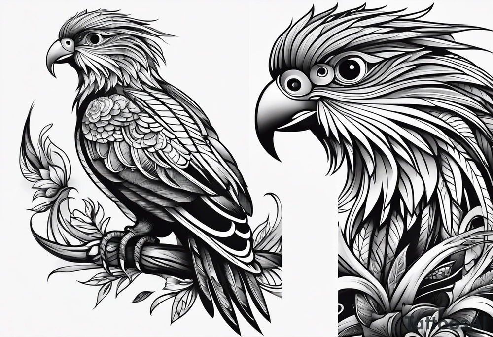 quetzal tattoo idea