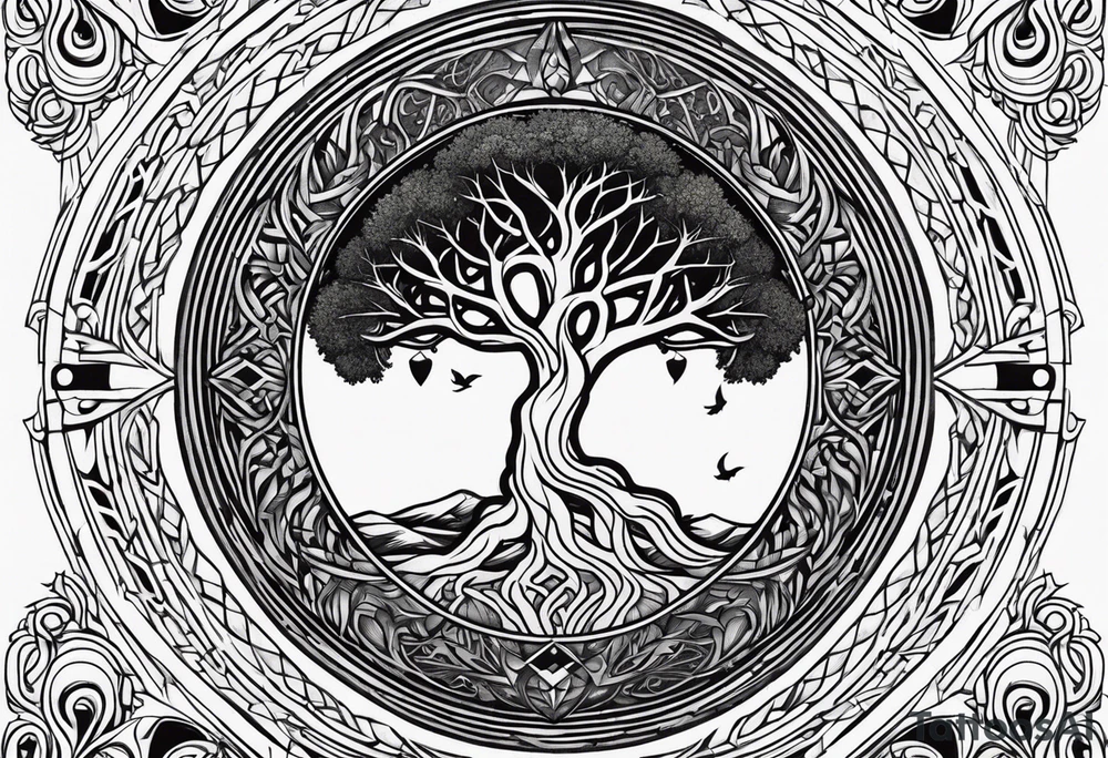 Yggdrasil tattoo idea