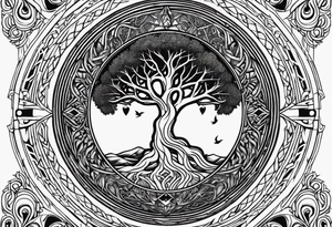 Yggdrasil tattoo idea