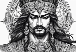 Karna Mahabharata tattoo idea