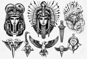 Eue of horus tattoo idea