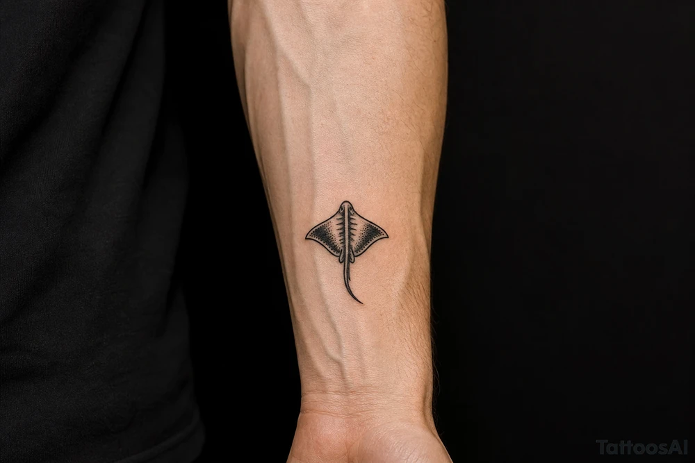 stingray tattoo idea