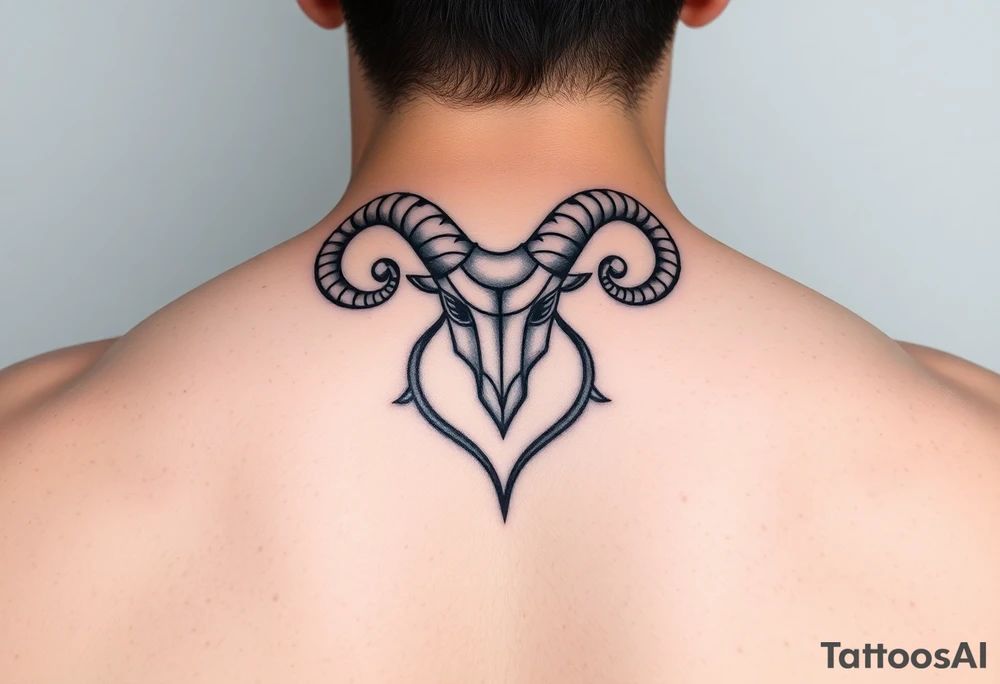 Aries tattoo idea