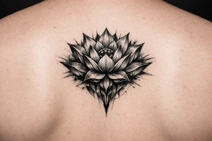 Cover up tatoo flor lotus tattoo idea