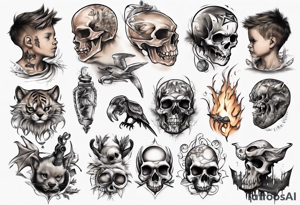 Ideas for boy children tattoo idea