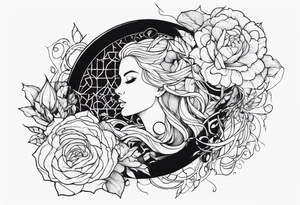 let the impulse to love and the instinct to kill entangle to one tattoo idea