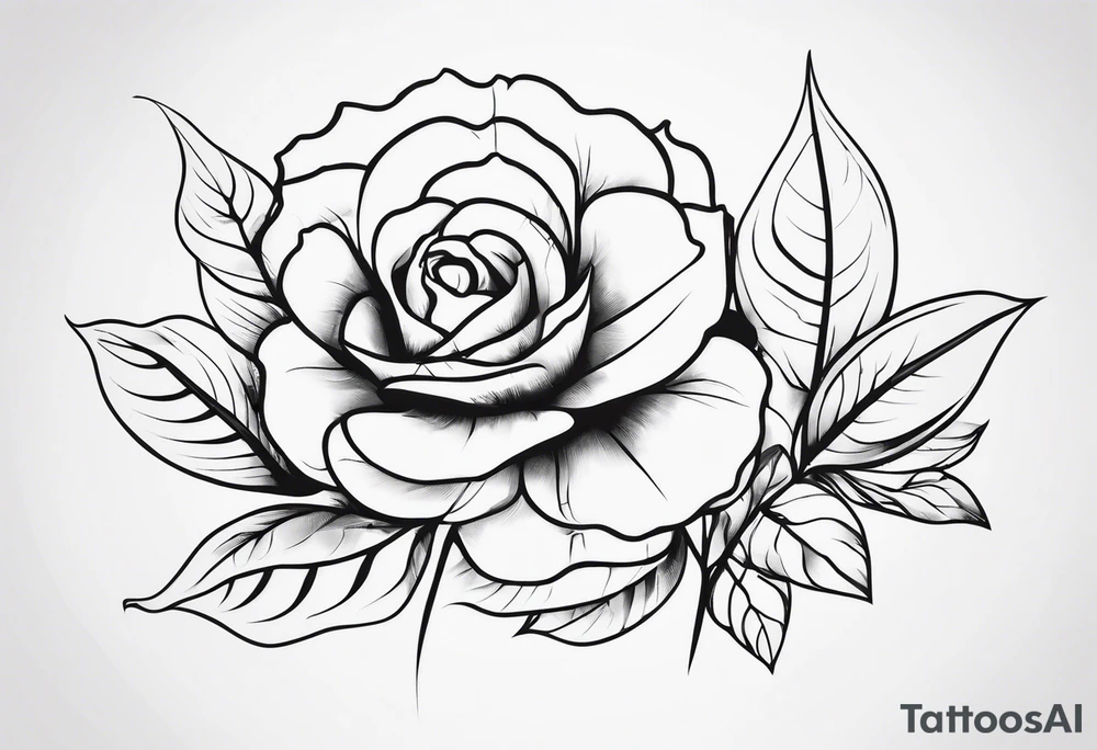 абстрактные линии на плечо tattoo idea