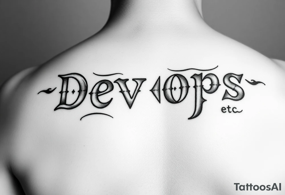 Devops tattoo it words cimputstios etc tattoo idea