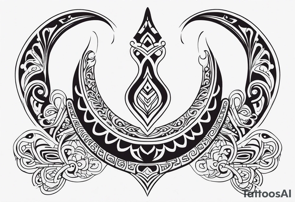 maori neck design tattoo tattoo idea