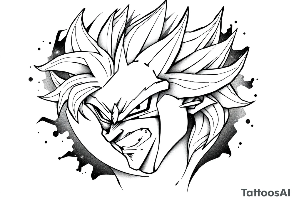 dragonball z tattoo idea