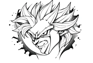 dragonball z tattoo idea