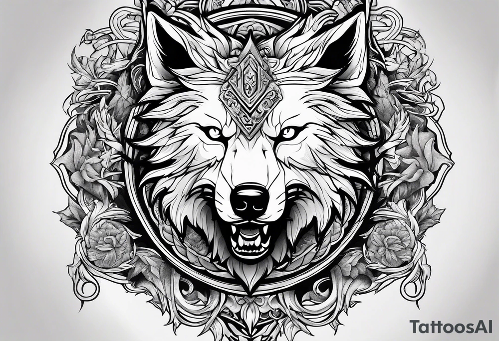 Fenrir tattoo idea