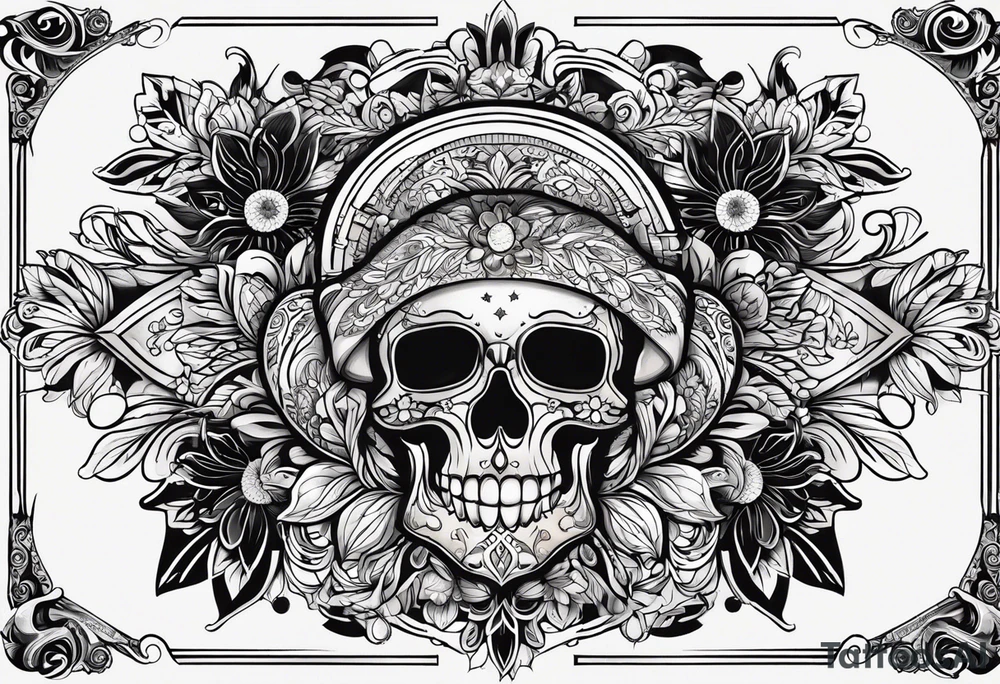 геометрия с графикой, тема звезды tattoo idea