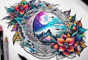 A starlight tattoo idea