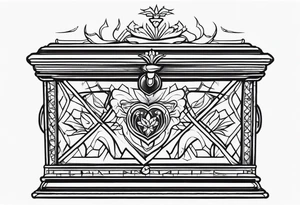 Regal Chest tattoo tattoo idea