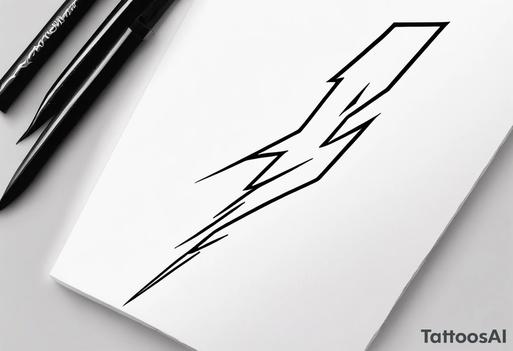 Lightning Bolt tattoo idea