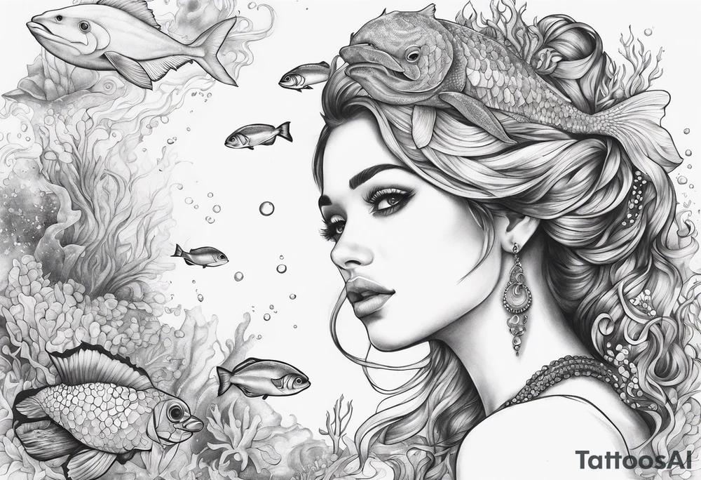 Under the sea tattoo tattoo idea