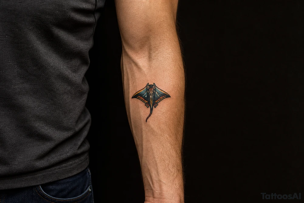stingray tattoo idea