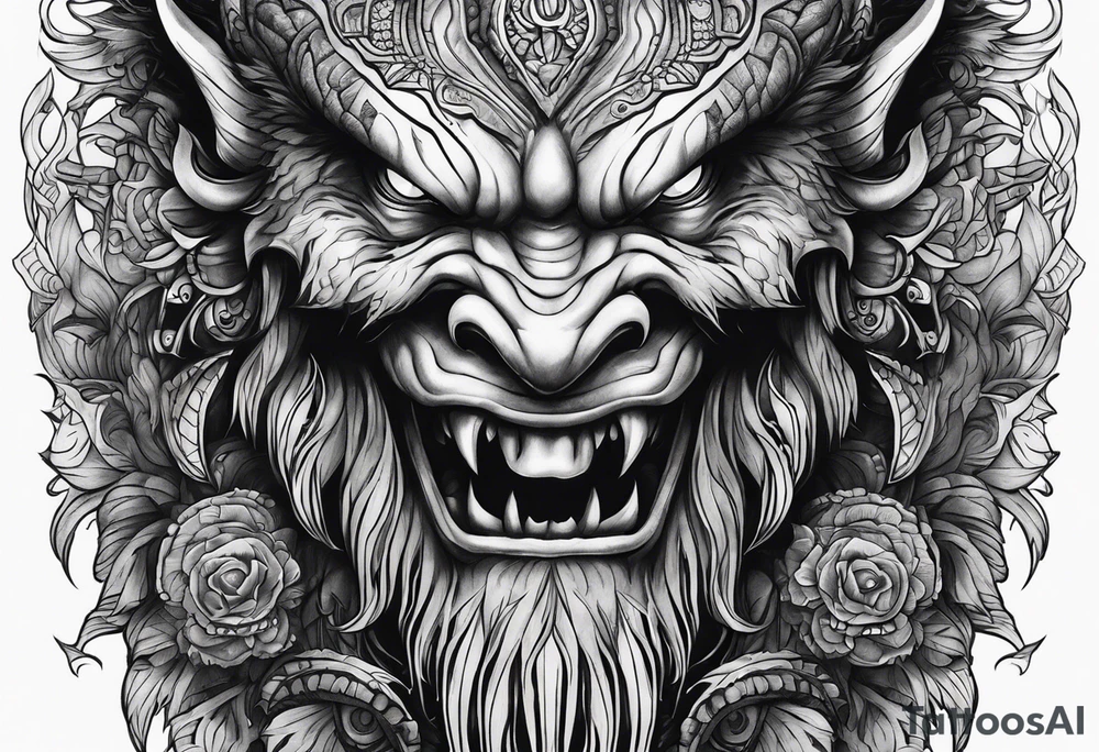 Monster tattoo idea