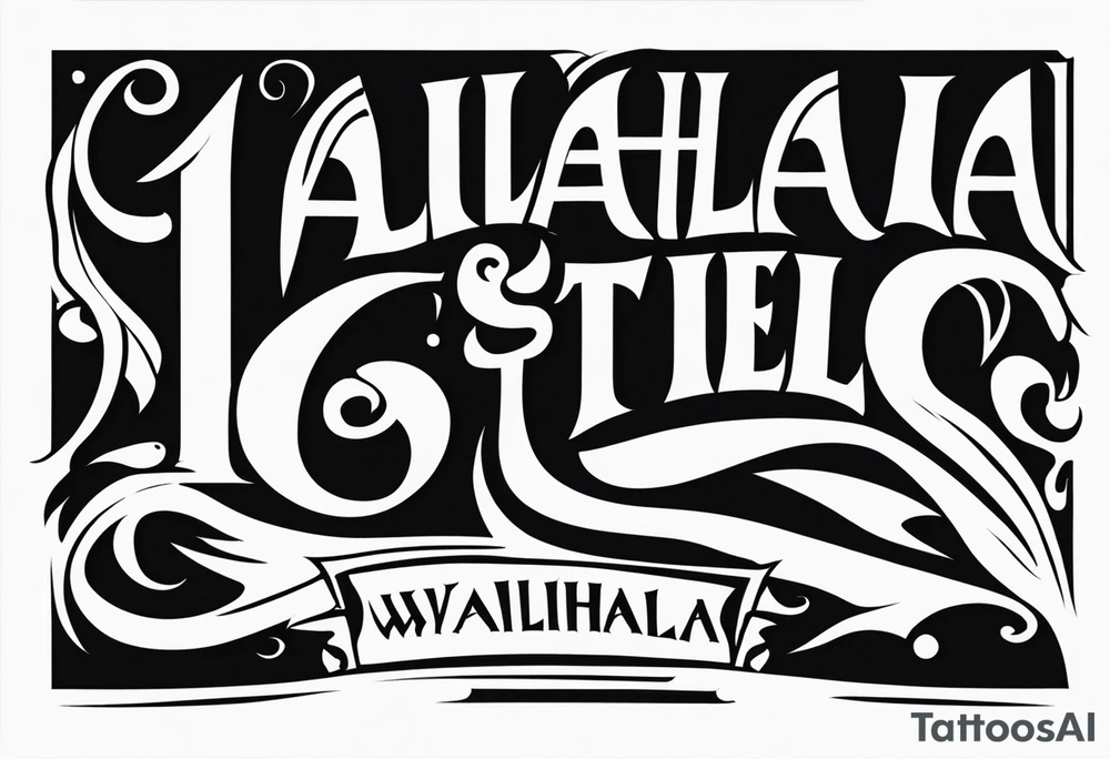 Valhalla steps tattoo idea