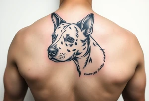 Courage the courdley dog tattoo idea