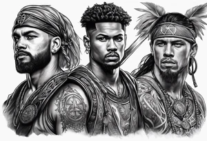 Warriors tattoo idea