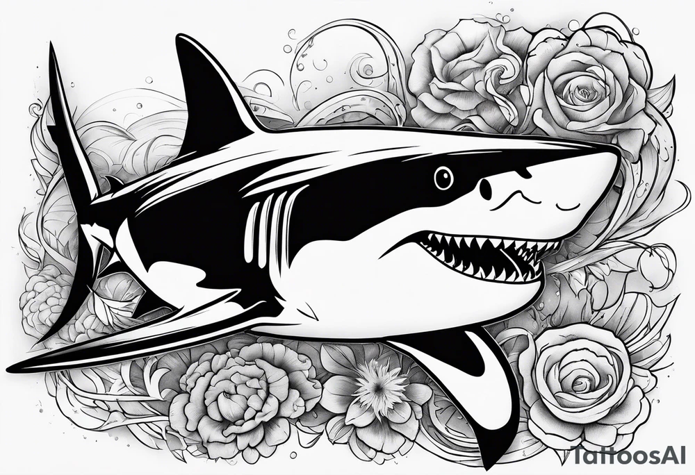 Shark tattoo idea