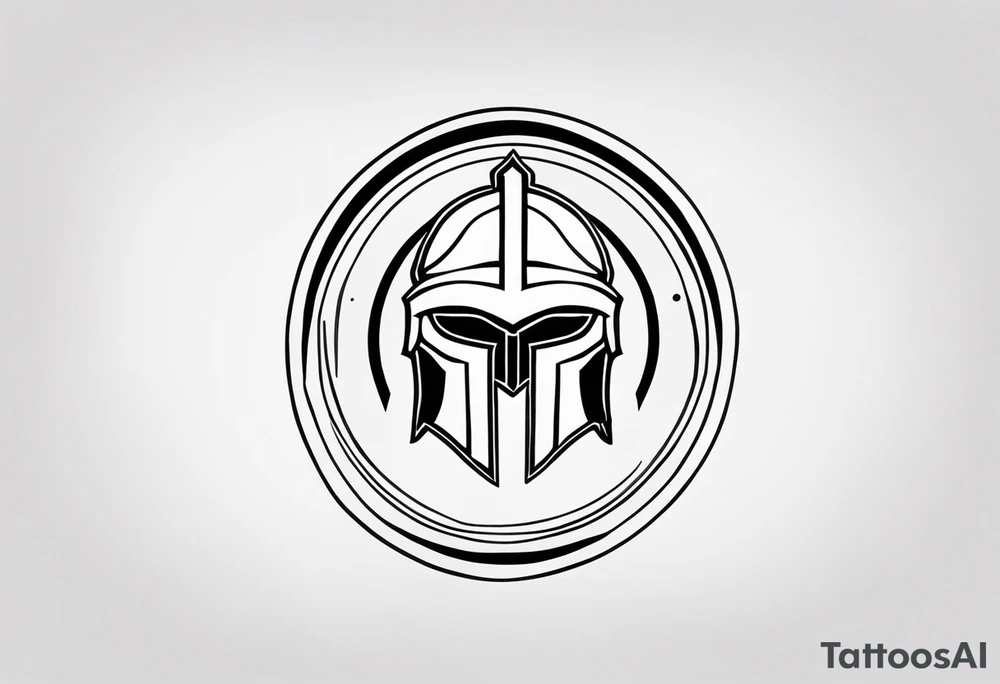 greek spartan symbol tattoo tattoo idea