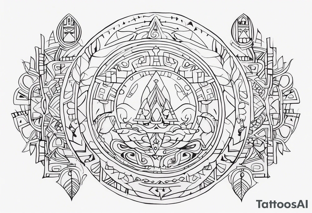 Pachamama Shamanic tattoo idea