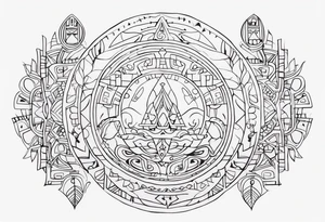 Pachamama Shamanic tattoo idea