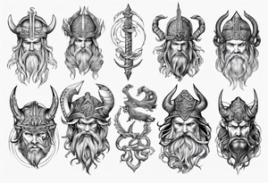 Norse god meili tattoo idea