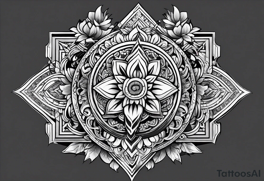 Vietnamese traditional tattoo idea