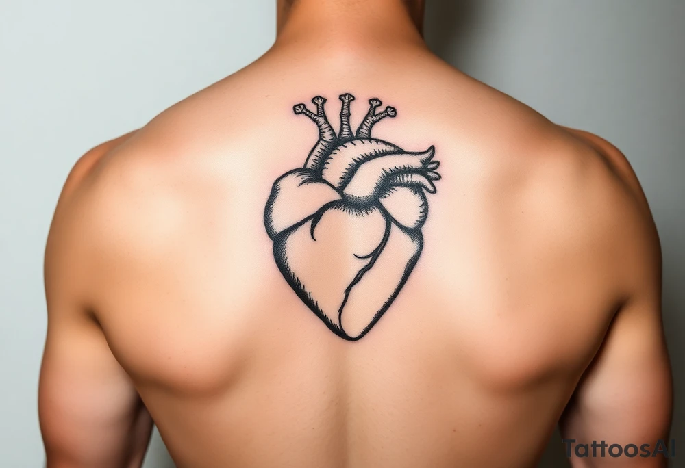 heart.  Somewhere has names pat and kathy tattoo idea