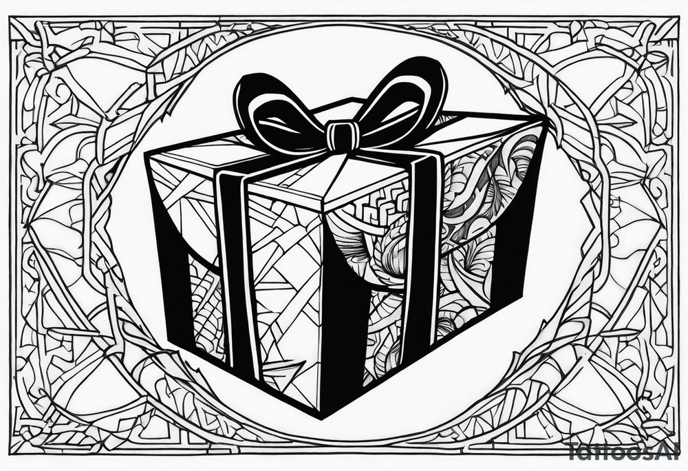 presents tattoo idea