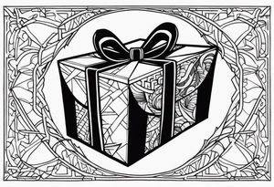 presents tattoo idea