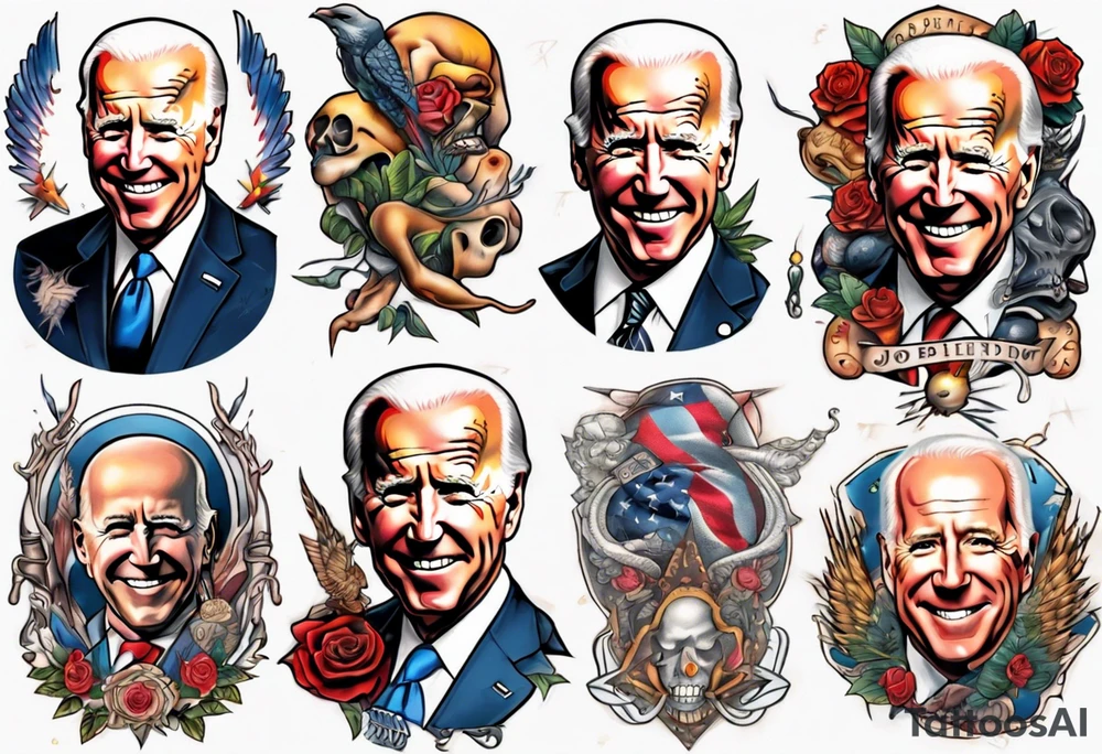 Joe biden tattoo idea