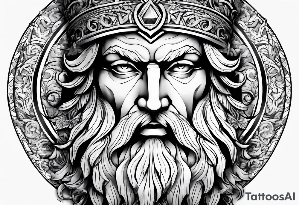 zeus tattoo idea