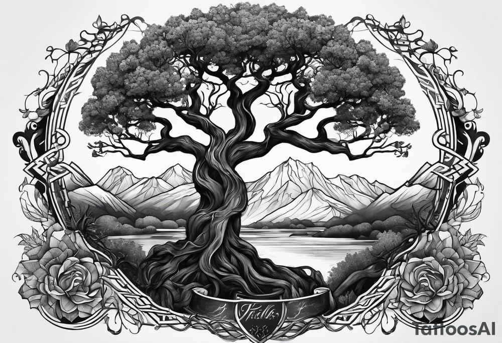Yggdrasil tattoo idea