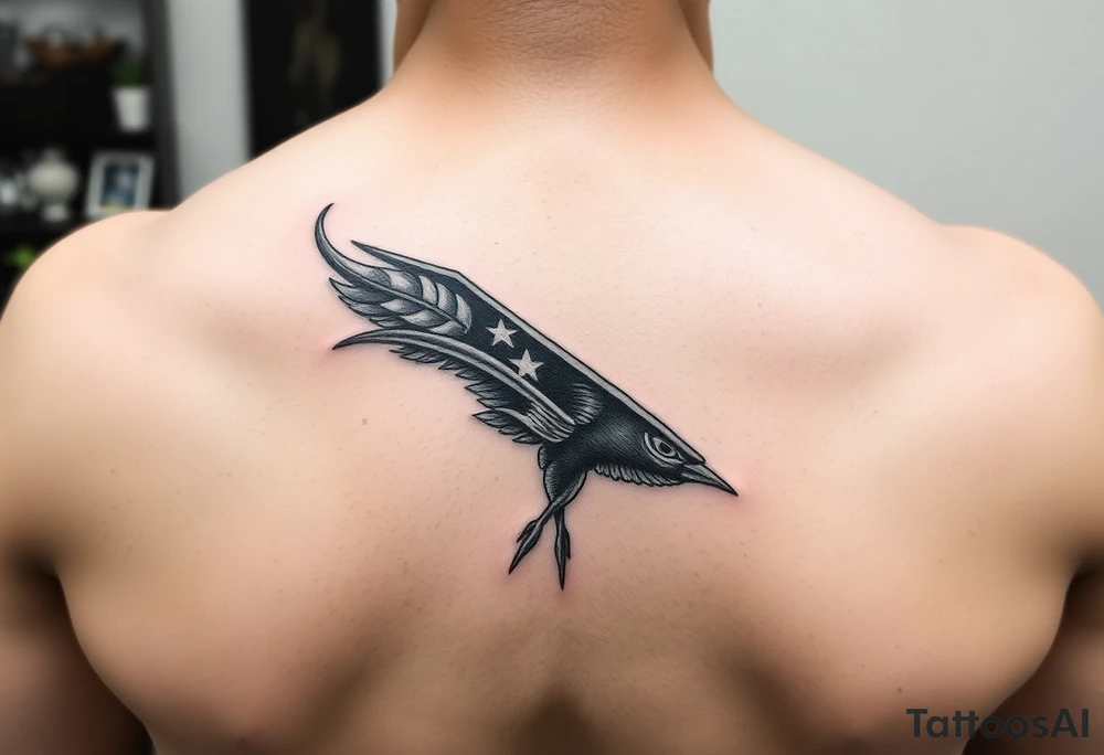 Trinidad and Tobago theme tattoo idea