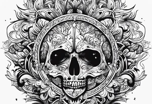 world blows up tattoo idea