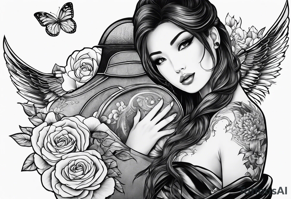 True love tattoo idea