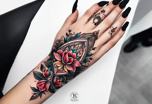 Finger tattoos to over up writing tattoo idea