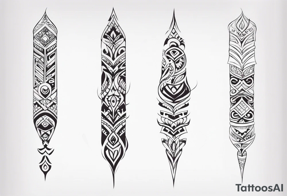 maori tribal  spine tattoo tattoo idea