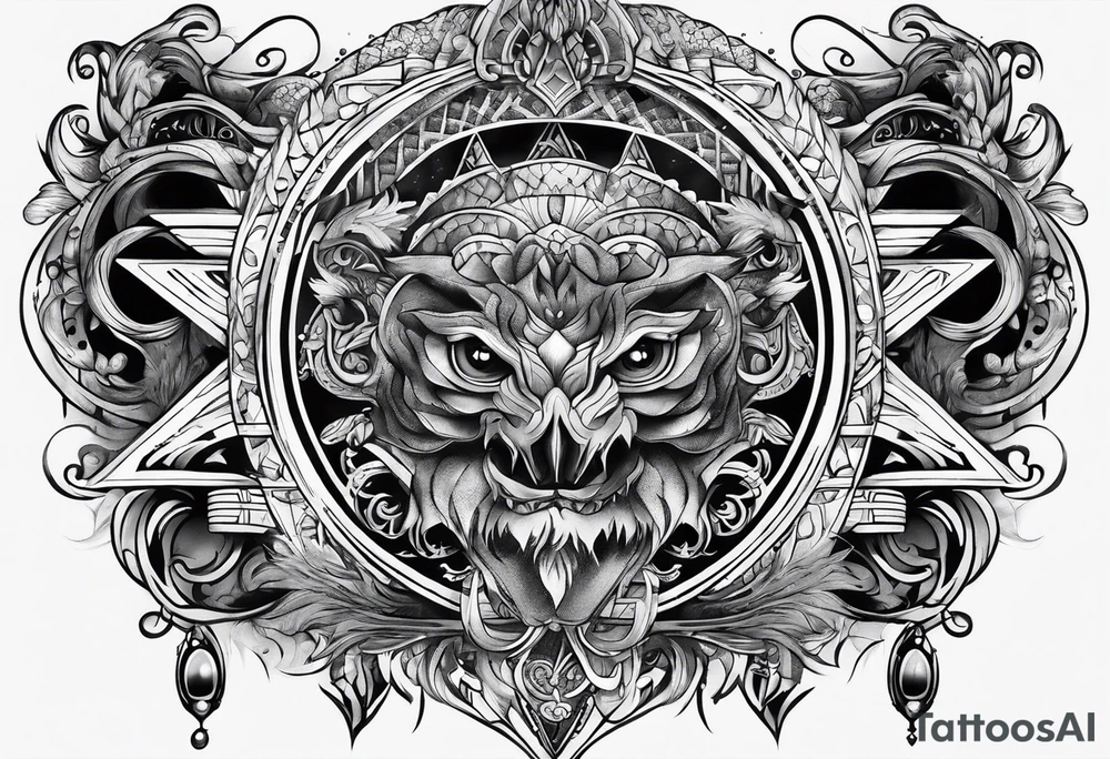 Occult tattoo idea
