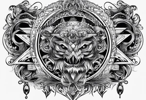 Occult tattoo idea