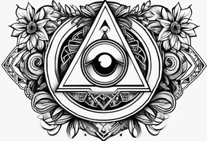 Illuminati tattoo idea