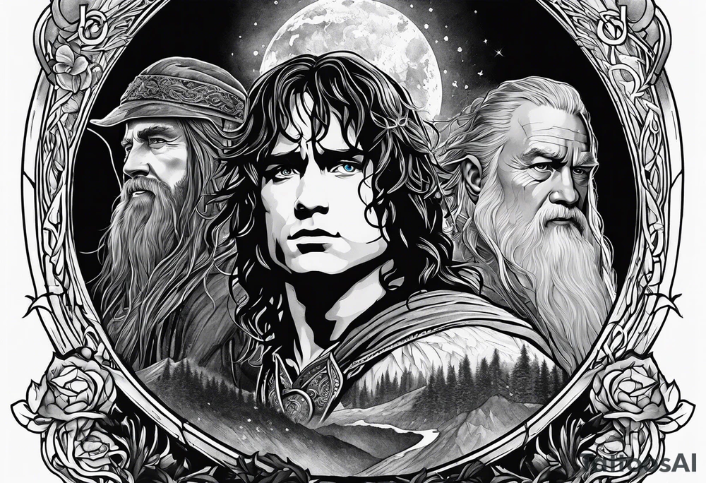 Lord of the rings tattoo idea