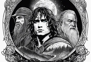 Lord of the rings tattoo idea