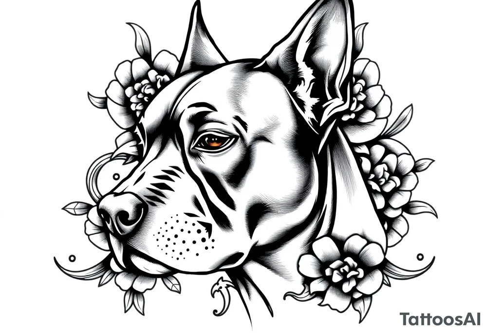 PITBULL tattoo idea